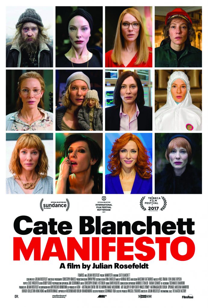 “Manifesto” with Cate Blanchett